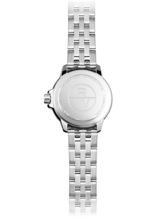 Tango Classic Ladies Quartz Blue Dial Steel Date Watch, 30mm