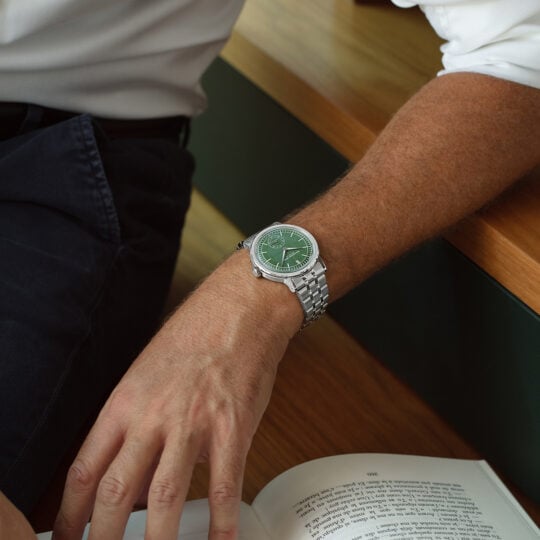 Millesime Automatikuhr für Herren mit kleiner Sekunde, 39,5 mm