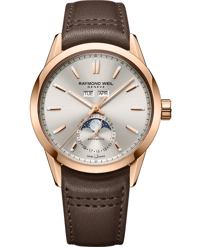 Freelancer Complete Calendar Dune Sunray Dial Watch, 40mm