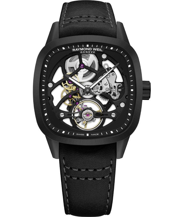 Freelancer Automatic Cushion Skeleton Limited Edition Watch, 40 x 40mm